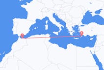 Flyreiser fra Al Hoceima, Marokko til Rhodos, Hellas