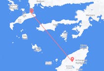 Flyrejser fra Kos, Grækenland til Rhodes, Grækenland