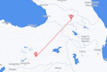 Flyreiser fra Tbilisi, Georgia til Diyarbakir, Tyrkia