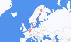 Loty z miasta Rovaniemi do miasta Saarbrücken