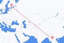 Flights from Chiang Rai Province, Thailand to Lappeenranta, Finland