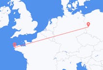 Flights from Brest, France to Zielona Góra, Poland