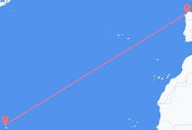 从聖約瑟夫區飞往La Coruña的航班