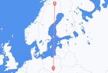 Flights from Kraków, Poland to Gällivare, Sweden