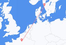 Flights from Paris in France to Gothenburg in Sweden