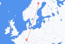 Flights from Lycksele to Zurich