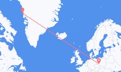 格陵兰出发地 乌佩纳维克飞往格陵兰飞往 弗罗茨瓦夫的航班