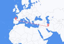 Loty z Isfahan w Iranie do Valladolid w Hiszpanii