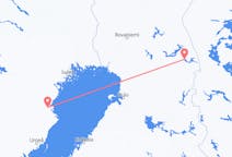 Vols depuis la ville de Kuusamo vers la ville de Skellefteå