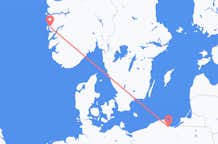 Flights from Bergen to Gdansk