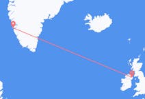 Flights from Nuuk, Greenland to Belfast, Northern Ireland