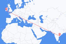 出发地 印度出发地 拉贾蒙德里目的地 爱尔兰科克的航班