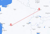 Flyreiser fra Stuttgart, Tyskland til Limoges, Frankrike