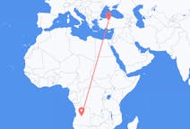 Flights from Kuito, Angola to Ankara, Turkey