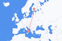 Flights from Reggio Calabria to Helsinki
