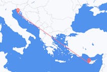 Flights from Paphos, Cyprus to Pula, Croatia