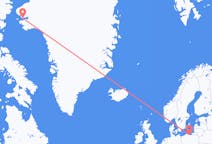 Flights from Gdańsk, Poland to Qaanaaq, Greenland