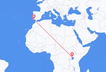 Flyreiser fra Entebbe, til Faro-distriktet
