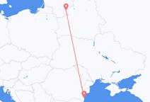 Flyreiser fra Constanta, til Vilnius