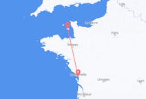 Flyrejser fra Saint Helier til La Rochelle