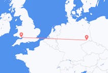 Flyreiser fra Dresden, Tyskland til Cardiff, Wales