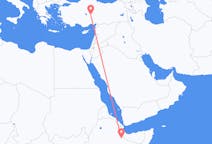 Loty z Dżidżiga, Etiopia do Nevşehiru, Turcja