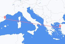 Flights from Girona, Spain to Mytilene, Greece