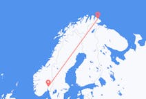 Flyg från Oslo till Båtsfjord