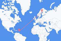 Flüge von Saint Joseph, Dominica nach Luleō, Schweden