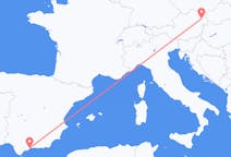 Flyreiser fra Malaga, Spania til Vienna, Østerrike