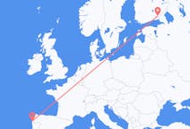 Flights from Vigo, Spain to Lappeenranta, Finland