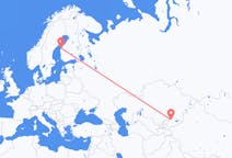 Flyreiser fra Bisjkek, til Vasa