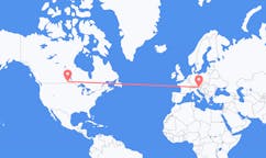Flights from Brandon, Canada to Klagenfurt, Austria