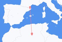 Vluchten van Ghardaïa naar Gerona