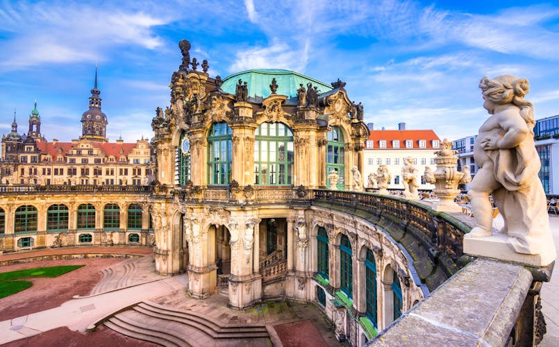 Photo of Zwinger palace, art gallery and museum in Dresden, Germany.