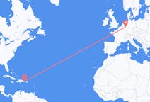 Flyrejser fra Punta Cana, Den Dominikanske Republik til Köln, Tyskland