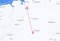 Flyrejser fra Kassel, Tyskland til Bremen, Tyskland