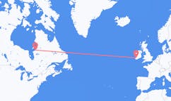 Flights from Kuujjuarapik, Canada to County Kerry, Ireland