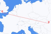 Flyg från Cluj Napoca, Rumänien till Bournemouth, England