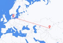 Flights from from Almaty to Copenhagen