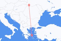 Flights from Syros, Greece to Baia Mare, Romania