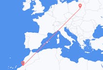 Flights from Guelmim, Morocco to Warsaw, Poland