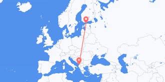 Flights from Estonia to Albania