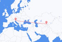 Voli from Tashkent, Uzbekistan to Trieste, Italia