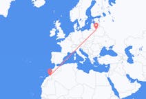 Flüge von Guelmim, Marokko nach Vilnius, Litauen