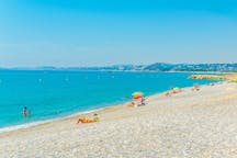 法国Cagnes-sur-mer的最佳海滩度假