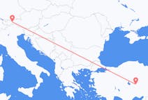 Vluchten van Innsbruck naar Nevşehir
