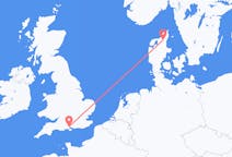 Flights from Southampton, the United Kingdom to Aalborg, Denmark