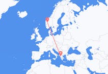 Flights from Sogndal to Ioannina