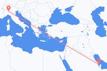 Flights from Bahrain Island to Milan